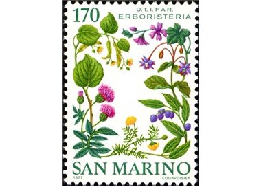 SAN MARINO 1977 Herbalism MNH**