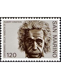 SAN MARINO 1979 Albert Einstein MNH**