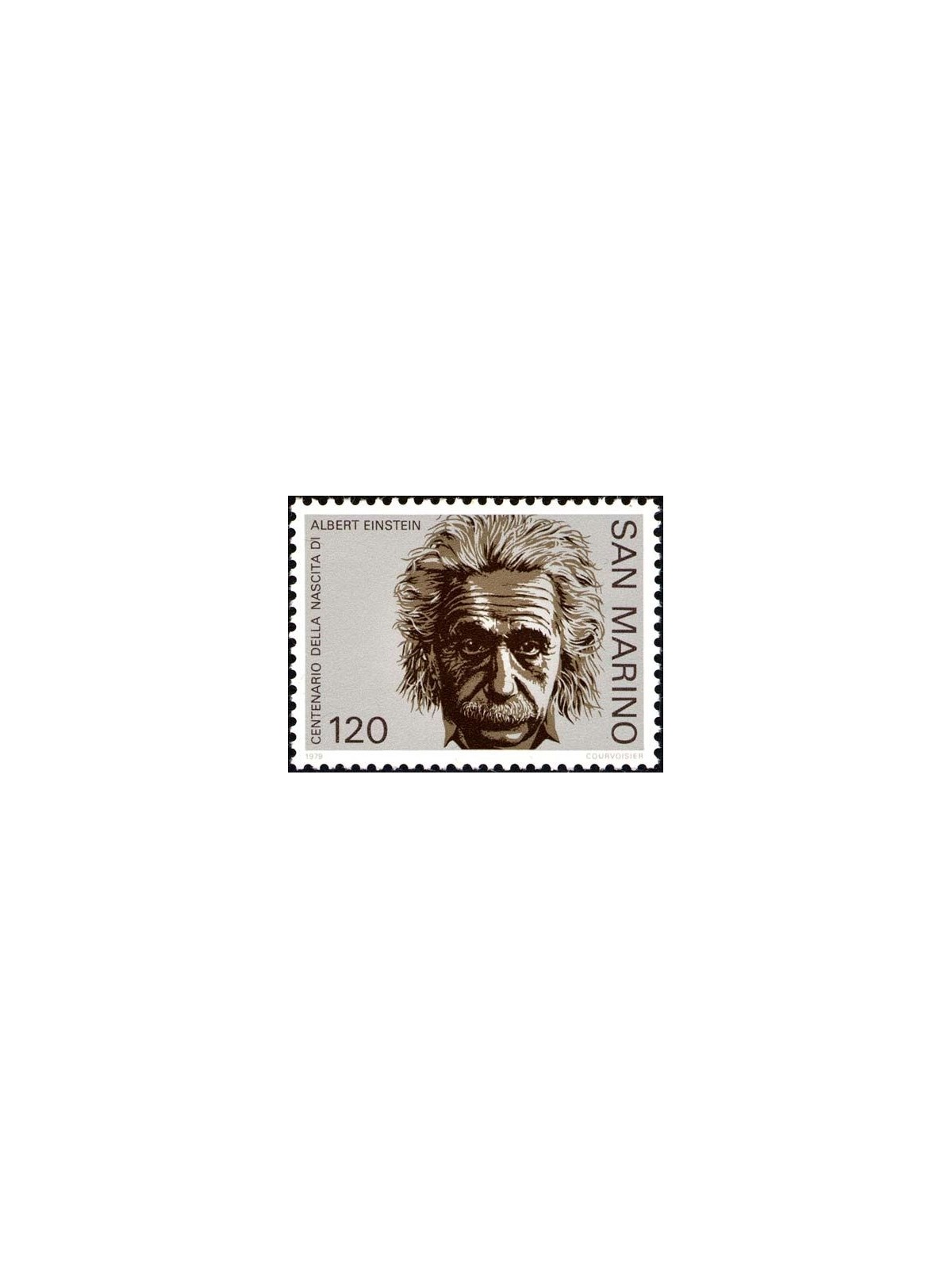 SAN MARINO 1979 Albert Einstein MNH**