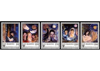 SAN MARINO 1979 Anno del fanciullo 5v MNH**