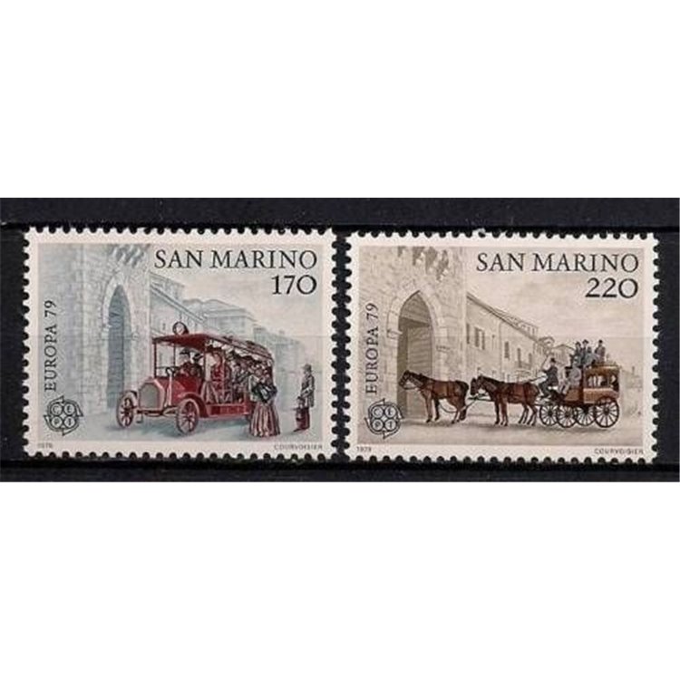 SAN MARINO 1979 Europa 2v MNH**