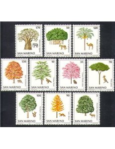 SAN MARINO 1979 Nature to be saved 10v MNH**