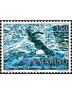 SAN MARINO 1979 Sci nautico MNH**