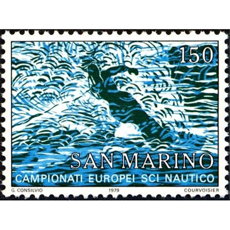 SAN MARINO 1979 Water Skiing MNH**
