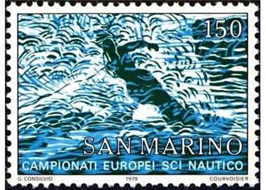 SAN MARINO 1979 Sci nautico MNH**