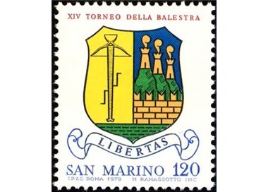SAN MARINO 1979 Crossbow Tournament MNH**