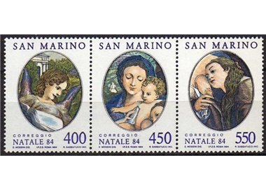 SAN MARINO 1984 Natale 3v MNH**