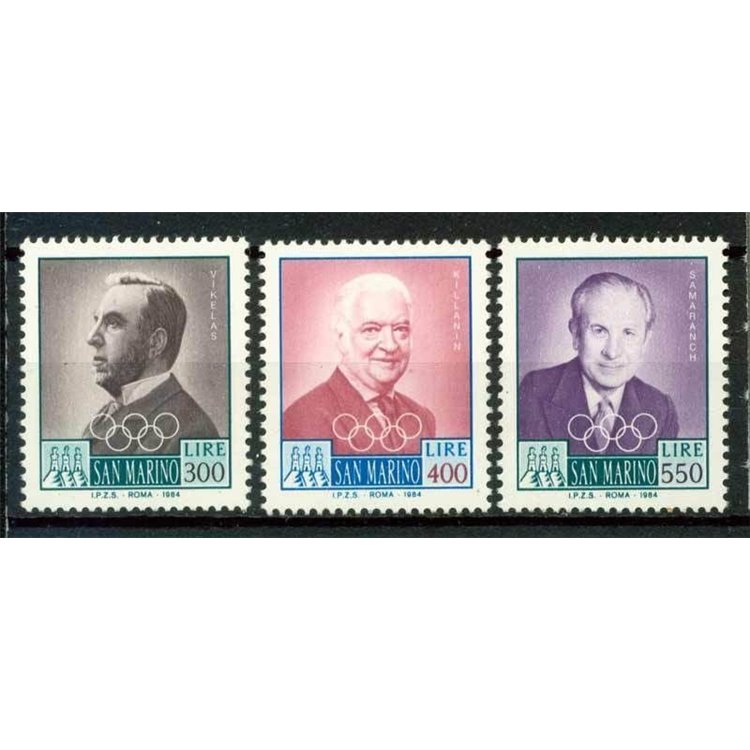 SAN MARINO 1984 Pre-Olympic 3v MNH**