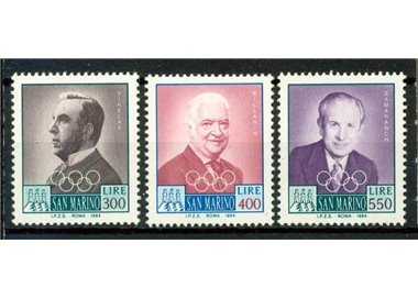 SAN MARINO 1984 Pre-Olympic 3v MNH**