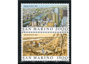 SAN MARINO 1984 Views of Melbourne 2v MNH**