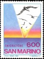 SAN MARINO 1985 Emigrazione MNH**