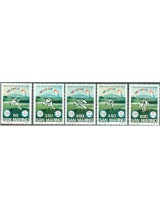 SAN MARINO 1985 Giochi sportivi dei Piccoli Stati 5v MNH**