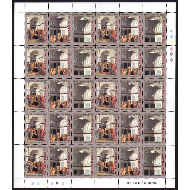 SAN MARINO 1992 Natale MF MNH**