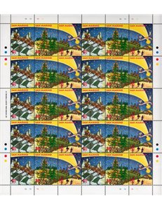 SAN MARINO 1995 Christmas m/s MNH** (dif)