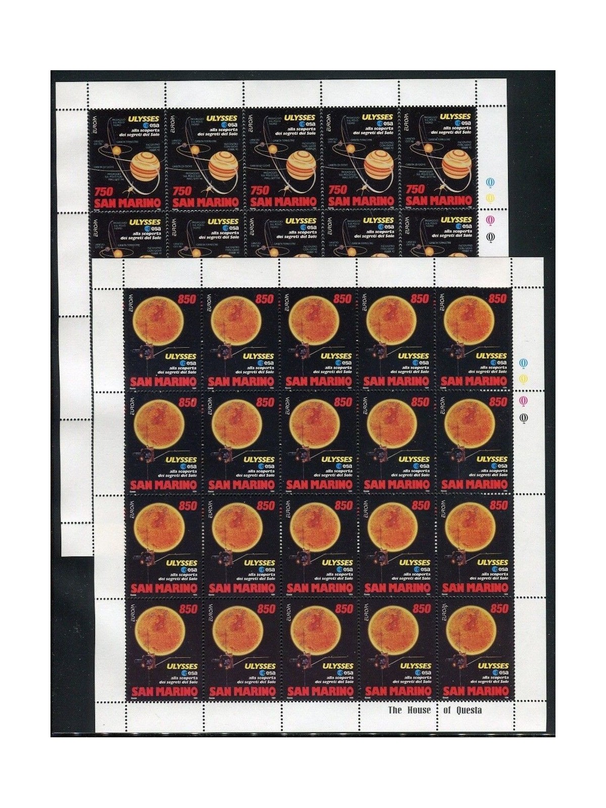 SAN MARINO 1994 Europa 2 MF MNH**
