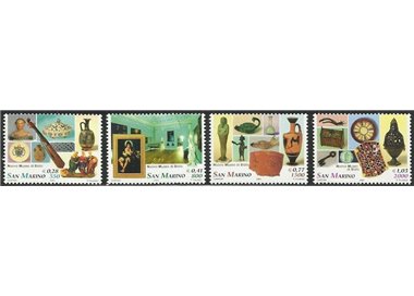 SAN MARINO 2001 Museo di Stato 4v MNH**
