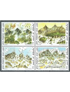 SAN MARINO 2001 Anniversary of the foundation 4v MNH**