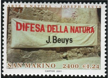 SAN MARINO 2001 Joseph Beuys MNH**