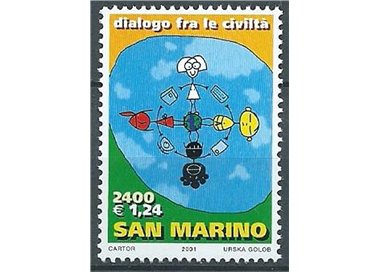 SAN MARINO 2001 Dialogue between Civilizations MNH**