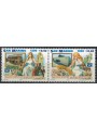 SAN MARINO 2001 Società Mutuo Soccorso 2v MNH**