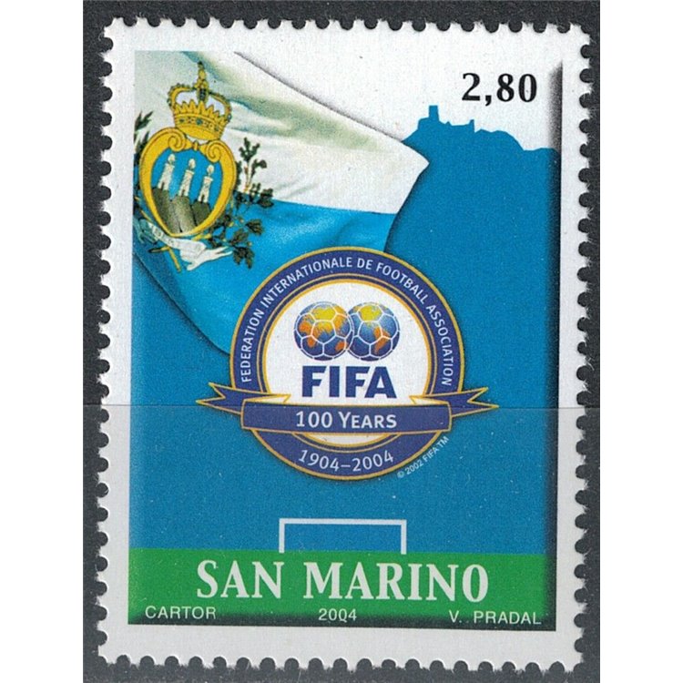 SAN MARINO 2004 Centenario della FIFA MNH**