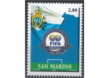 SAN MARINO 2004 Centenario della FIFA MNH**
