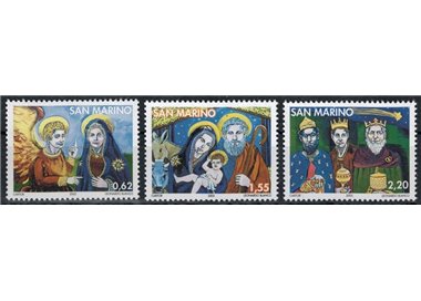 SAN MARINO 2005 Natale 3v MNH**