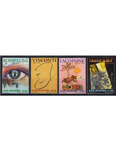 SAN MARINO 2006 Author's Celebrations 4v MNH**