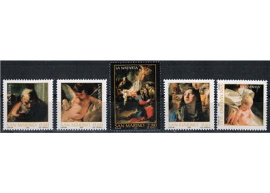 SAN MARINO 2006 Christmas 5v MNH**