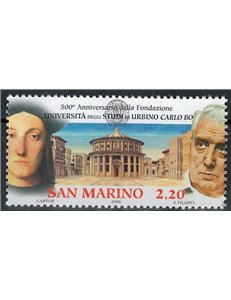 SAN MARINO 2006 University of Urbino MNH**