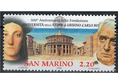 SAN MARINO 2006 University of Urbino MNH**