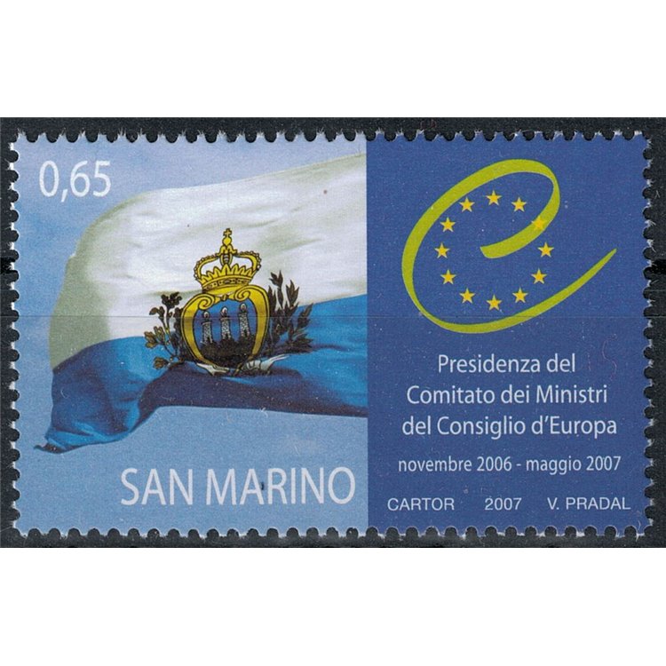 SAN MARINO 2007 Presidency of the Committee of Ministers MNH**