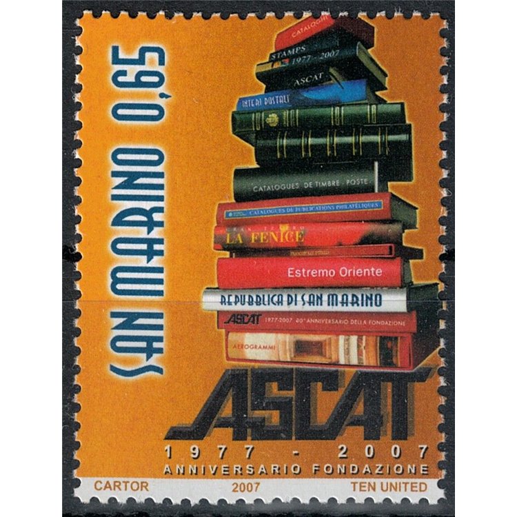 SAN MARINO 2007 Ascat MNH**