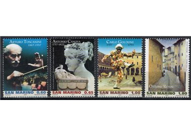 SAN MARINO 2007 Artists 4v MNH**