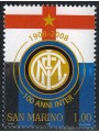 SAN MARINO 2008 Centenario dell'Inter MNH**