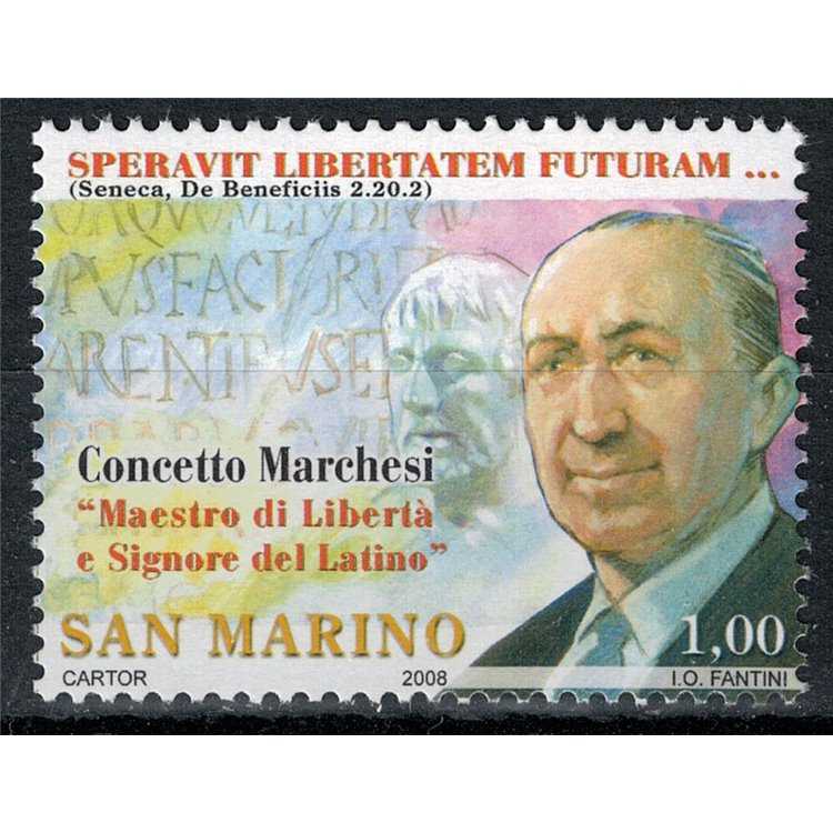 SAN MARINO 2008 Concetto Marchesi MNH**