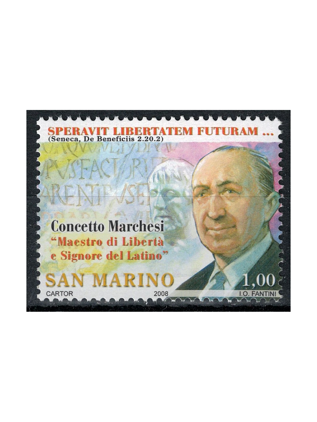 SAN MARINO 2008 Concetto Marchesi MNH**