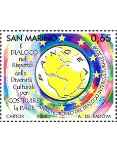 SAN MARINO 2008 Intercultural Dialogue MNH**