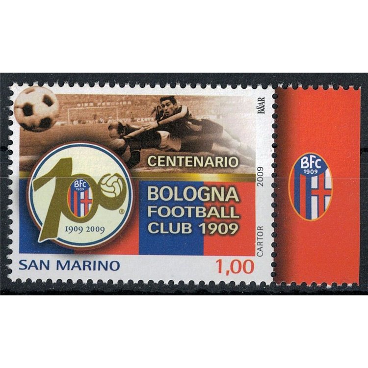 SAN MARINO 2009 Bologna football club MNH**