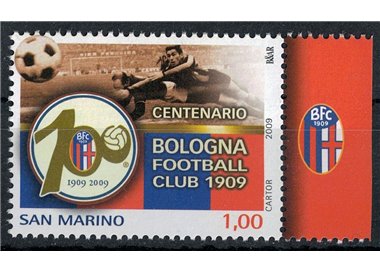 SAN MARINO 2009 Bologna football club MNH**