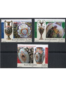 SAN MARINO 2009 Sammarinese ceramists 3v MNH**
