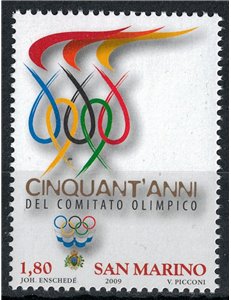 SAN MARINO 2009 Comitato Olimpico MNH**