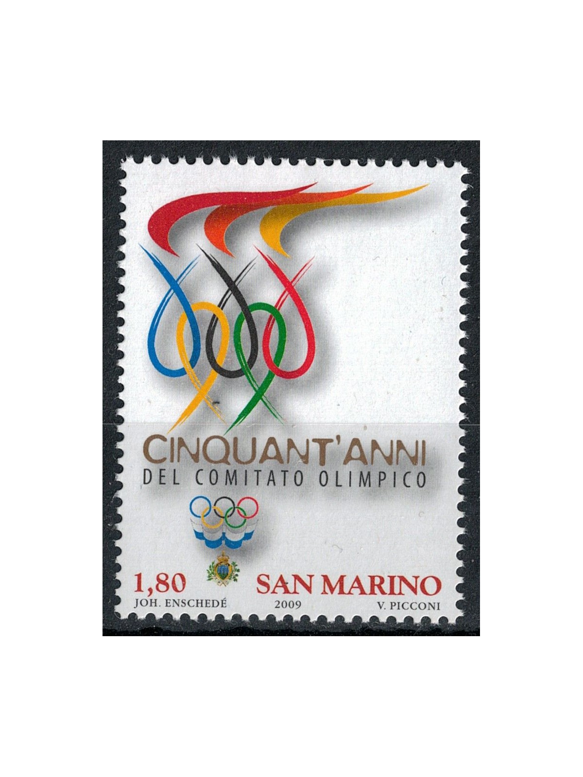 SAN MARINO 2009 Comitato Olimpico MNH**