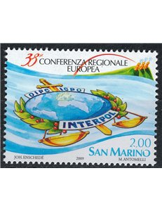 SAN MARINO 2009 Interpol Conference MNH**