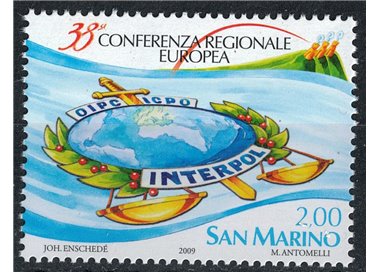 SAN MARINO 2009 Conferenza dell'Interpol MNH**