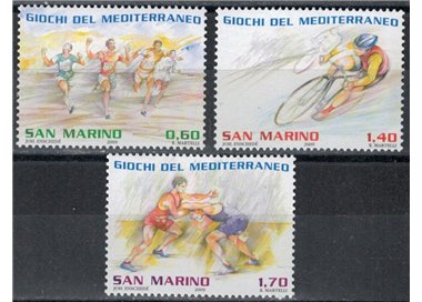 SAN MARINO 2009 Mediterranean Games 3v MNH**