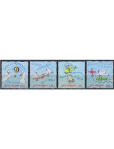 SAN MARINO 2009 Giochi mondiali dell'aria 4v MNH**