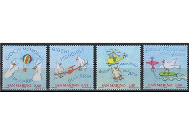 SAN MARINO 2009 World Air Games 4v MNH**