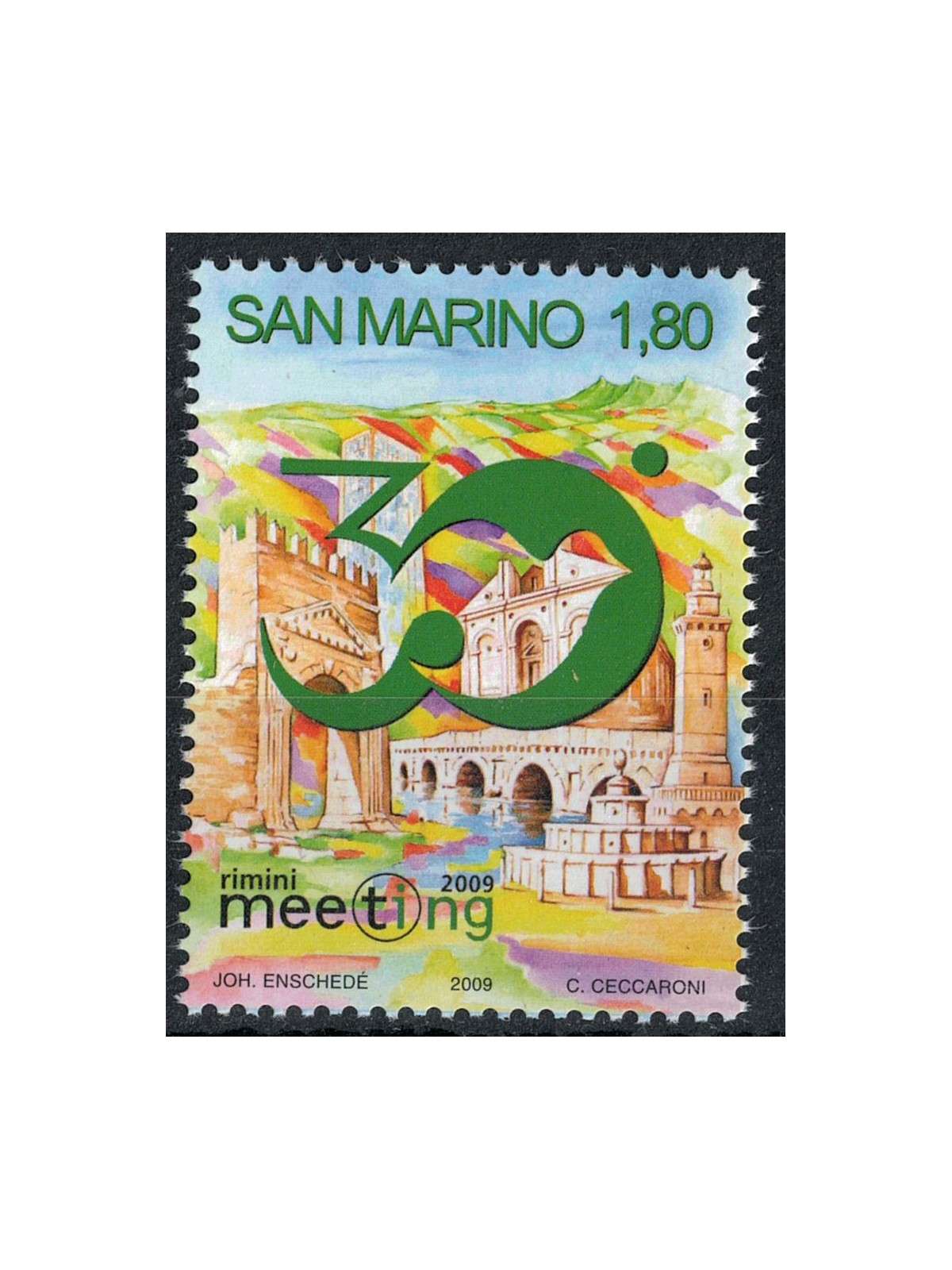 SAN MARINO 2009 Meeting dell'amicizia MNH**