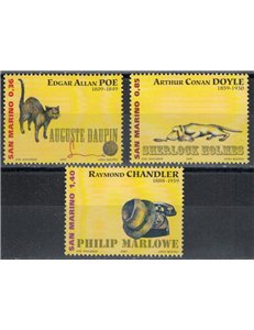 SAN MARINO 2009 Writers 3v MNH**
